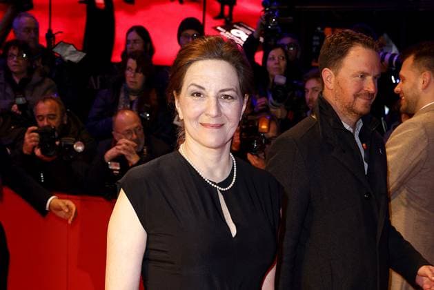 Martina Gedeck arriving at the Golden Honorary Bear Gala as part of the 74 Berlinale International Film Festival on 20 02 2024 in Berlin Berlinale 2024 Golden Honorary Bear Gala for Martin Scorsese