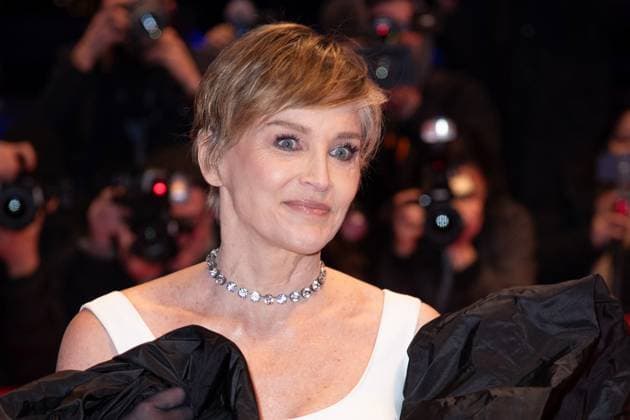 Berlinale Martin Scorsese Red Carpet Sharon Stone attending the Honorary Golden Bear And Homage For Martin Scorsese Red Carpet during the 74th Berlinale International Film Festival Berlin at Grand Hyatt Hotel in Berlin, Germany, on February 20, 2024. Photo by Aurore Marechal ABACAPRESS.COM Berlin Germany  Copyright: xMarechalxAurore ABACAx