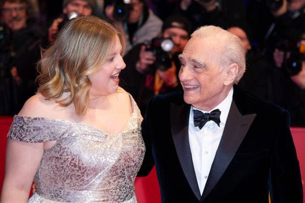 Berlinale Martin Scorsese Red Carpet Martin Scorsese and his daughter Francesca Scorsese attending the Honorary Golden Bear And Homage For Martin Scorsese Red Carpet during the 74th Berlinale International Film Festival Berlin at Grand Hyatt Hotel in Berlin, Germany, on February 20, 2024. Photo by Aurore Marechal ABACAPRESS.COM Berlin Germany  Copyright: xMarechalxAurore ABACAx