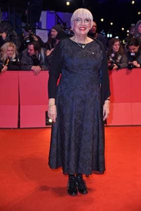 Claudia Roth AWARDING THE GOLDEN BEAR OF HONOR to Martin Scorsese during the 74th Berlinale at the Berlinale Palast in Berlin on 20 02 2024
