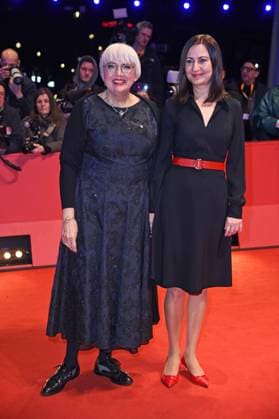 Claudia Roth, Iliana Ivanova AWARD OF THE GOLDEN BEAR OF HONOR to Martin Scorsese during the 74th Berlinale at the Berlinale Palast in Berlin on 20 02 2024