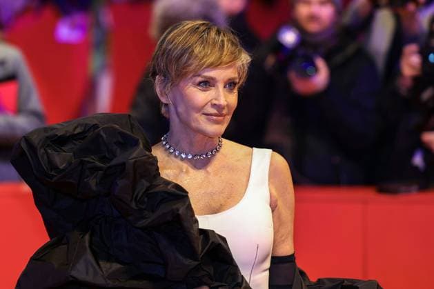 February 20, 2024, Berlin, Brandenburg, Germany: From 15 to 25 February 2024 the Berlinale 74 film festival takes place in Berlin, Germany. Sharon Stone on the Red Carpet of Berlinale Palast. Berlin Germany - ZUMAt227 20240220_zip_t227_013 Copyright: xMarinaxTakimotox