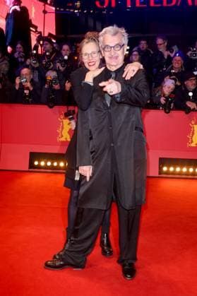Honorary Bear Berlinale Donata Wenders and Wim Wenders on the red carpet of the Honorary Bear for Martin Scorsese at the Berlinale Palast on the occasion of the 74th Berlin International Film Festival on 20 02 2024 Copyright: xEventpressxKochanx