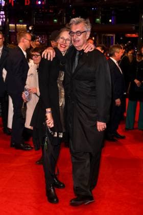 Honorary Bear Berlinale Donata Wenders and Wim Wenders on the red carpet of the Honorary Bear for Martin Scorsese at the Berlinale Palast on the occasion of the 74th Berlin International Film Festival on 20 02 2024 Copyright: xEventpressxKochanx