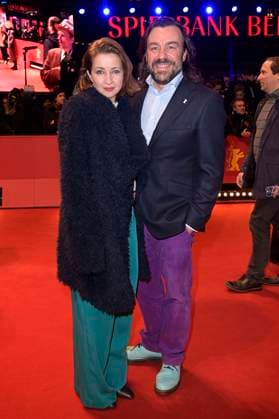 Loretta Stern and Matti Klemm at the presentation of the Honorary Golden Bear to Martin Scorsese at the Berlinale 2024 74 Berlin International Film Festival at the Berlinale Palast Berlin, 20 02 2024 Foto:xF.xKernx xFuturexImagex ehrenbaer_verleihung_4207