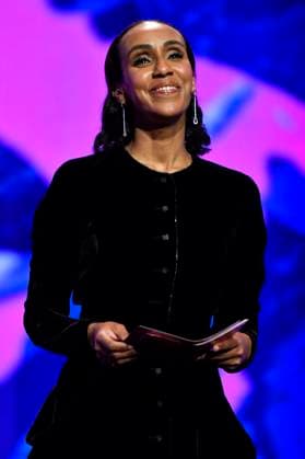Hadnet Tesfai at the presentation of the Honorary Golden Bear to Martin Scorsese at the Berlinale 2024 74 Berlin International Film Festival at the Berlinale Palast Berlin, 20 02 2024 Foto:xN.xKubelkax xFuturexImagex ehrenbaer_verleihung_4316