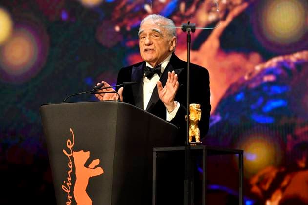Martin Scorsese at the presentation of the Honorary Golden Bear to Martin Scorsese at the Berlinale 2024 74 Berlin International Film Festival at the Berlinale Palast Berlin, 20 02 2024 Foto:xN.xKubelkax xFuturexImagex ehrenbaer_verleihung_4333