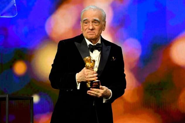 Martin Scorsese at the presentation of the Honorary Golden Bear to Martin Scorsese at the Berlinale 2024 74 Berlin International Film Festival at the Berlinale Palast Berlin, 20 02 2024 Foto:xN.xKubelkax xFuturexImagex ehrenbaer_verleihung_4334
