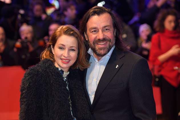 Loretta Stern and Matti Klemm at the presentation of the Honorary Golden Bear to Martin Scorsese at the Berlinale 2024 74 Berlin International Film Festival at the Berlinale Palast Berlin, 20 02 2024 Foto:xC.xNiehausx xFuturexImagex ehrenbaer_verleihung_4351