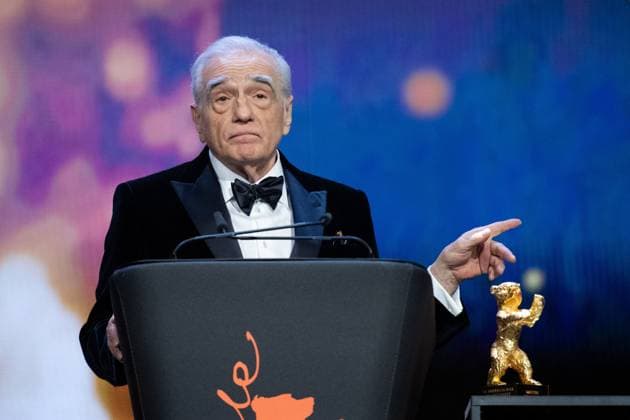 Berlinale Martin Scorsese Ceremony Martin Scorsese attending the Honorary Golden Bear And Homage For Martin Scorsese Ceremony during the 74th Berlinale International Film Festival Berlin at Grand Hyatt Hotel in Berlin, Germany, on February 20, 2024. Photo by Aurore Marechal ABACAPRESS.COM Berlin Germany  Copyright: xMarechalxAurore ABACAx