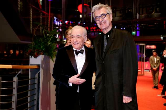 Martin Scorsese and Wim Wenders at the presentation of the Honorary Golden Bear to Martin Scorsese at the Berlinale 2024 74 Berlin International Film Festival at the Berlinale Palast Berlin, 20 02 2024 Foto:xD.xBedrosianx xFuturexImagex ehrenbaer_verleihung_4503