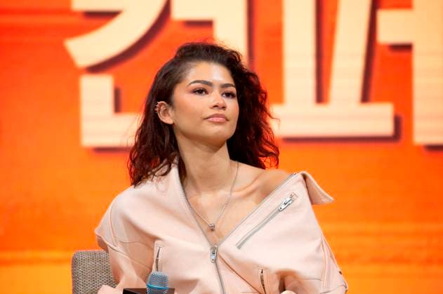 Entertainment Themen der Woche KW08 Entertainment Bilder des Tages Zendaya, Feb 21, 2024 : American actress Zendaya attends a press conference for the epic science fiction movie Dune: Part Two in Seoul, South Korea.  , aflo_244678745.jpg,