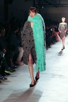 - Milan, Milan Women s Fashion Week: Fall Winter 2025 - Women s Fashion, Autumn Winter 2025.- fashion show - catwalk Pictured: Model - - Copyright: xIPA ABACAx