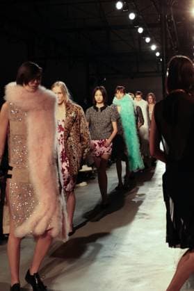 - Milan, Milan Women s Fashion Week: Fall Winter 2025 - Women s Fashion, Autumn Winter 2025.- fashion show - catwalk Pictured: Model - - Copyright: xIPA ABACAx