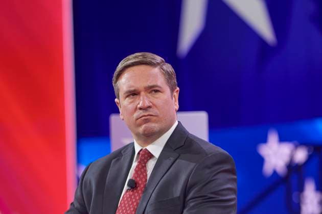 February 22, 2024, National Harbor, Maryland, United States: Feb. 22, 2024, Fort Washington, MD, US: Missouri Attorney General Andrew Bailey speaks at the 2024 Conservative Political Action Conference. National Harbor United States - ZUMAg216 20240222_znp_g216_032 Copyright: xDominicxGwinnx