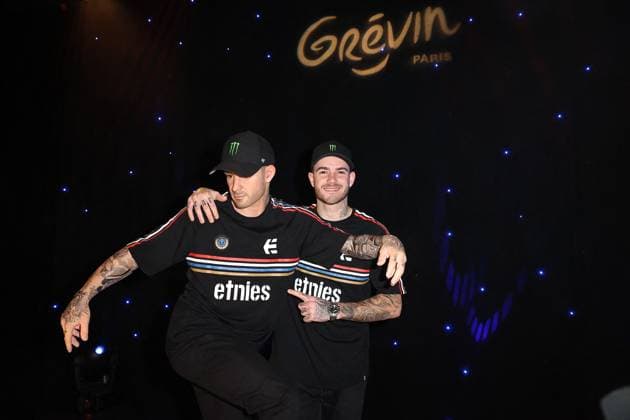 Bilder des Jahres 2024, Entertainment 02 Februar Entertainment Themen der Woche KW08 Entertainment Bilder des Tages Aurelien Giraud Unveils His Wax Figure At The Musee Grevin Street skateboard world champion Aurelien Giraud unveils his Wax Figure at the Musee Grevin on February 22, 2024 in Paris, France. Photo by Nasser Berzane ABACAPRESS.COM Paris France  Copyright: xBerzanexNasser ABACAx