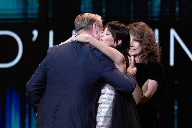 49eme Ã dition de la cÃ rÃ monie des CÃ sar Ã l?Olympia Ã Paris Christopher Nolan, CÃ sar d?honneur, Marion Cotillard, ValÃ rie Lemercier - 49eme Ã dition de la cÃ rÃ monie des CÃ sar Ã l?Olympia Ã Paris le 23 fÃ vrier 2024 Dominique Jacovides Olivier Borde Bestimage 49th Cesar Film Awards at L Olympia on February 23, 2024 in Paris Paris France  Copyright: xBORDE-JACOVIDESx xBESTIMAGExBORDE-JACOVIDESx xBESTIMAGEx