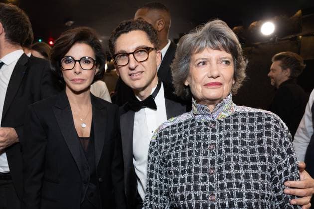49eme Ã dition de la cÃ rÃ monie des CÃ sar Ã l?Olympia Ã Paris Rachida Dati, ministre de la Culture, Maxima Saada, VÃ ronique Cayla, prÃ sidente de l?acadÃ mie des CÃ sar - 49eme Ã dition de la cÃ rÃ monie des CÃ sar Ã l?Olympia Ã Paris le 23 fÃ vrier 2024 Dominique Jacovides Olivier Borde Bestimage 49th Cesar Film Awards at L Olympia on February 23, 2024 in Paris Paris France  Copyright: xBORDE-JACOVIDESx xBESTIMAGExBORDE-JACOVIDESx xBESTIMAGEx