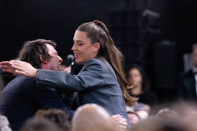 49eme Ã dition de la cÃ rÃ monie des CÃ sar Ã l?Olympia Ã Paris Adele Exarchopoulos (CÃ sar de la meilleure actrice dans un second rÃ le pour Â« Je Verrai Toujours Vos Visages Â» - 49eme Ã dition de la cÃ rÃ monie des CÃ sar Ã l?Olympia Ã Paris le 23 fÃ vrier 2024 Dominique Jacovides Olivier Borde Bestimage 49th Cesar Film Awards at L Olympia on February 23, 2024 in Paris Paris France  Copyright: xBORDE-JACOVIDESx xBESTIMAGExBORDE-JACOVIDESx xBESTIMAGEx