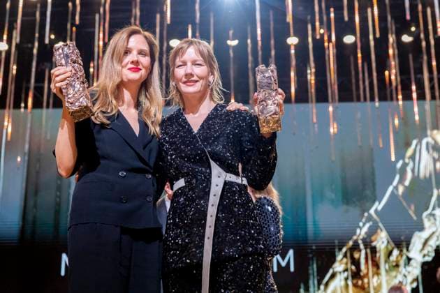 49eme Ã dition de la cÃ rÃ monie des CÃ sar Ã l?Olympia Ã Paris Sandra Hüller, CÃ sar de la meilleure actrice pour Anatomie d?une chute et Justine Triet, CÃ sar de la meilleur rÃ alisation Pour Anatomie D?une Chute, CÃ sar du meilleur scÃ nario original Pour Anatomie D?une Chute, CÃ sar du meilleur film Pour Anatomie D?une Chute - 49eme Ã dition de la cÃ rÃ monie des CÃ sar Ã l?Olympia Ã Paris le 23 fÃ vrier 2024 Dominique Jacovides Olivier Borde Bestimage 49th Cesar Film Awards at L Olympia on February 23, 2024 in Paris Paris France  Copyright: xBORDE-JACOVIDESx xBESTIMAGExBORDE-JACOVIDESx xBESTIMAGEx