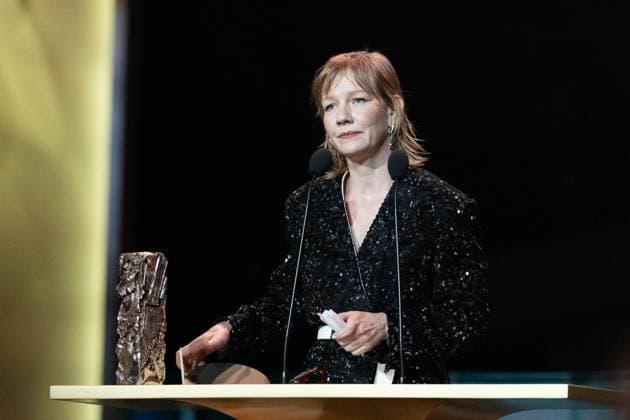 49eme Ã dition de la cÃ rÃ monie des CÃ sar Ã l?Olympia Ã Paris Sandra Hüller, CÃ sar de la meilleure actrice pour Anatomie d?une chute - 49eme Ã dition de la cÃ rÃ monie des CÃ sar Ã l?Olympia Ã Paris le 23 fÃ vrier 2024 Dominique Jacovides Olivier Borde Bestimage 49th Cesar Film Awards at L Olympia on February 23, 2024 in Paris Paris France  Copyright: xBORDE-JACOVIDESx xBESTIMAGExBORDE-JACOVIDESx xBESTIMAGEx