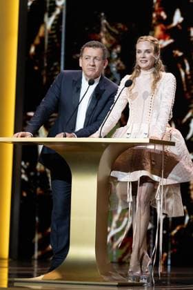 49eme Ã dition de la cÃ rÃ monie des CÃ sar Ã l?Olympia Ã Paris Dany Boon et Diane Kruger - 49eme Ã dition de la cÃ rÃ monie des CÃ sar Ã l?Olympia Ã Paris le 23 fÃ vrier 2024 Dominique Jacovides Olivier Borde Bestimage 49th Cesar Film Awards at L Olympia on February 23, 2024 in Paris Paris France  Copyright: xBORDE-JACOVIDESx xBESTIMAGExBORDE-JACOVIDESx xBESTIMAGEx