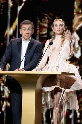 49eme Ã dition de la cÃ rÃ monie des CÃ sar Ã l?Olympia Ã Paris Dany Boon et Diane Kruger - 49eme Ã dition de la cÃ rÃ monie des CÃ sar Ã l?Olympia Ã Paris le 23 fÃ vrier 2024 Dominique Jacovides Olivier Borde Bestimage 49th Cesar Film Awards at L Olympia on February 23, 2024 in Paris Paris France  Copyright: xBORDE-JACOVIDESx xBESTIMAGExBORDE-JACOVIDESx xBESTIMAGEx