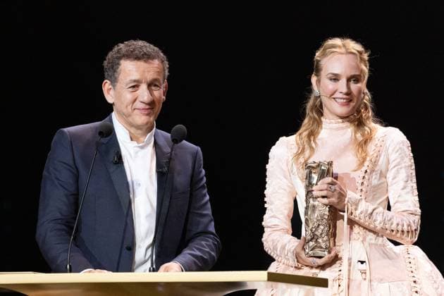 Entertainment Bilder des Tages 49eme Ã dition de la cÃ rÃ monie des CÃ sar Ã l?Olympia Ã Paris Dany Boon et Diane Kruger - 49eme Ã dition de la cÃ rÃ monie des CÃ sar Ã l?Olympia Ã Paris le 23 fÃ vrier 2024 Dominique Jacovides Olivier Borde Bestimage 49th Cesar Film Awards at L Olympia on February 23, 2024 in Paris Paris France  Copyright: xBORDE-JACOVIDESx xBESTIMAGExBORDE-JACOVIDESx xBESTIMAGEx