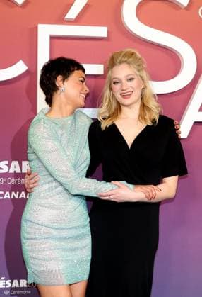 Photocall des laurÃ ats (press room) lors de la 49eme Ã dition de la cÃ rÃ monie des CÃ sar Ã l?Olympia Ã Paris BÃ rÃ nice Bejo, Nadia Tereszkiewicz - Photocall des laurÃ ats (press room) lors de la 49eme Ã dition de la cÃ rÃ monie des CÃ sar Ã l?Olympia Ã Paris le 23 fÃ vrier 2024 Dominique Jacovides Olivier Borde Bestimage Press room during 49th Cesar Film Awards at L Olympia on February 23, 2024 in Paris Paris France  Copyright: xBORDE-JACOVIDESx xBESTIMAGExBORDE-JACOVIDESx xBESTIMAGEx