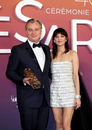 Photocall des laurÃ ats (press room) lors de la 49eme Ã dition de la cÃ rÃ monie des CÃ sar Ã l?Olympia Ã Paris Marion Cotillard, Christopher Nolan (CÃ sar d?Honneur) - Photocall des laurÃ ats (press room) lors de la 49eme Ã dition de la cÃ rÃ monie des CÃ sar Ã l?Olympia Ã Paris le 23 fÃ vrier 2024 Dominique Jacovides Olivier Borde Bestimage Press room during 49th Cesar Film Awards at L Olympia on February 23, 2024 in Paris Paris France  Copyright: xBORDE-JACOVIDESx xBESTIMAGExBORDE-JACOVIDESx xBESTIMAGEx