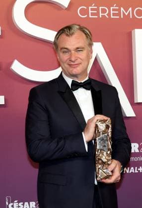 Photocall des laurÃ ats (press room) lors de la 49eme Ã dition de la cÃ rÃ monie des CÃ sar Ã l?Olympia Ã Paris Christopher Nolan (CÃ sar d?Honneur) - Photocall des laurÃ ats (press room) lors de la 49eme Ã dition de la cÃ rÃ monie des CÃ sar Ã l?Olympia Ã Paris le 23 fÃ vrier 2024 Dominique Jacovides Olivier Borde Bestimage Press room during 49th Cesar Film Awards at L Olympia on February 23, 2024 in Paris Paris France  Copyright: xBORDE-JACOVIDESx xBESTIMAGExBORDE-JACOVIDESx xBESTIMAGEx