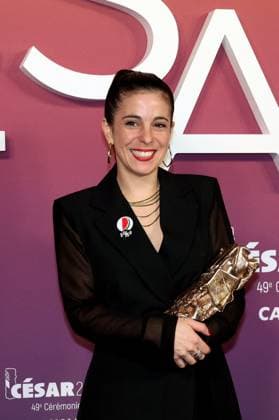 Photocall des laurÃ ats (press room) lors de la 49eme Ã dition de la cÃ rÃ monie des CÃ sar Ã l?Olympia Ã Paris Gala Hernandez Lopez, CÃ sar du meilleur court mÃ trage documentaire pour La MÃ canique Des Fluides - Photocall des laurÃ ats (press room) lors de la 49eme Ã dition de la cÃ rÃ monie des CÃ sar Ã l?Olympia Ã Paris le 23 fÃ vrier 2024 Dominique Jacovides Olivier Borde Bestimage Press room during 49th Cesar Film Awards at L Olympia on February 23, 2024 in Paris Paris France  Copyright: xBORDE-JACOVIDESx xBESTIMAGExBORDE-JACOVIDESx xBESTIMAGEx