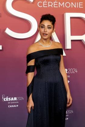 Photocall des laurÃ ats (press room) lors de la 49eme Ã dition de la cÃ rÃ monie des CÃ sar Ã l?Olympia Ã Paris Golshifteh Farahani - Photocall des laurÃ ats (press room) lors de la 49eme Ã dition de la cÃ rÃ monie des CÃ sar Ã l?Olympia Ã Paris le 23 fÃ vrier 2024 Dominique Jacovides Olivier Borde Bestimage Press room during 49th Cesar Film Awards at L Olympia on February 23, 2024 in Paris Paris France  Copyright: xBORDE-JACOVIDESx xBESTIMAGExBORDE-JACOVIDESx xBESTIMAGEx