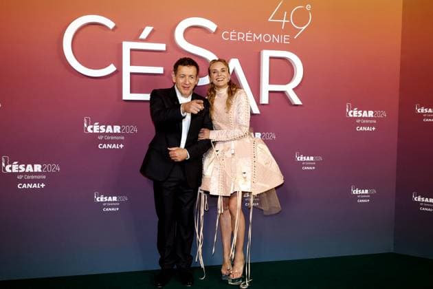 Entertainment Bilder des Tages Photocall des laurÃ ats (press room) lors de la 49eme Ã dition de la cÃ rÃ monie des CÃ sar Ã l?Olympia Ã Paris Dany Boon et Diane Kruger - Photocall des laurÃ ats (press room) lors de la 49eme Ã dition de la cÃ rÃ monie des CÃ sar Ã l?Olympia Ã Paris le 23 fÃ vrier 2024 Dominique Jacovides Olivier Borde Bestimage Press room during 49th Cesar Film Awards at L Olympia on February 23, 2024 in Paris Paris France  Copyright: xBORDE-JACOVIDESx xBESTIMAGExBORDE-JACOVIDESx xBESTIMAGEx