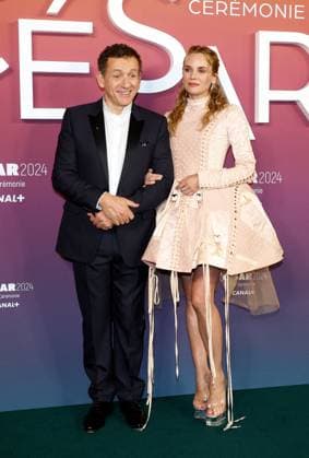 Photocall des laurÃ ats (press room) lors de la 49eme Ã dition de la cÃ rÃ monie des CÃ sar Ã l?Olympia Ã Paris Dany Boon et Diane Kruger - Photocall des laurÃ ats (press room) lors de la 49eme Ã dition de la cÃ rÃ monie des CÃ sar Ã l?Olympia Ã Paris le 23 fÃ vrier 2024 Dominique Jacovides Olivier Borde Bestimage Press room during 49th Cesar Film Awards at L Olympia on February 23, 2024 in Paris Paris France  Copyright: xBORDE-JACOVIDESx xBESTIMAGExBORDE-JACOVIDESx xBESTIMAGEx