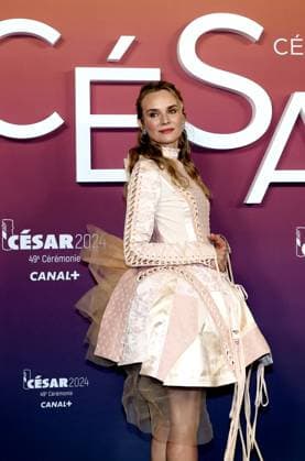 Photocall des laurÃ ats (press room) lors de la 49eme Ã dition de la cÃ rÃ monie des CÃ sar Ã l?Olympia Ã Paris Diane Kruger - Photocall des laurÃ ats (press room) lors de la 49eme Ã dition de la cÃ rÃ monie des CÃ sar Ã l?Olympia Ã Paris le 23 fÃ vrier 2024 Dominique Jacovides Olivier Borde Bestimage Press room during 49th Cesar Film Awards at L Olympia on February 23, 2024 in Paris Paris France  Copyright: xBORDE-JACOVIDESx xBESTIMAGExBORDE-JACOVIDESx xBESTIMAGEx