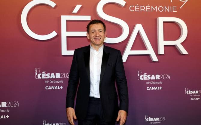 Photocall des laurÃ ats (press room) lors de la 49eme Ã dition de la cÃ rÃ monie des CÃ sar Ã l?Olympia Ã Paris Dany Boon - Photocall des laurÃ ats (press room) lors de la 49eme Ã dition de la cÃ rÃ monie des CÃ sar Ã l?Olympia Ã Paris le 23 fÃ vrier 2024 Dominique Jacovides Olivier Borde Bestimage Press room during 49th Cesar Film Awards at L Olympia on February 23, 2024 in Paris Paris France  Copyright: xBORDE-JACOVIDESx xBESTIMAGExBORDE-JACOVIDESx xBESTIMAGEx