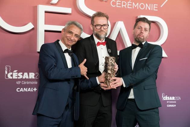 49eme ceremonie des CESAR - Salle de presse Phtocall des laureats. 49th CESAR ceremony awards. Photocall of winners : 302003 2024-02-24 Olympia  Copyright: xIvankaxVoisinx xStarfacex STAR_302003_053
