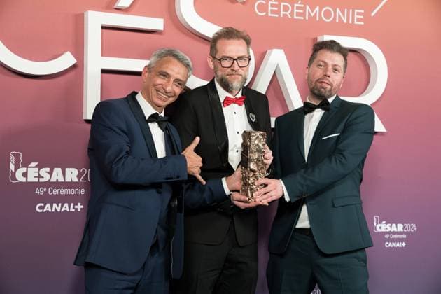 49eme ceremonie des CESAR - Salle de presse Phtocall des laureats. 49th CESAR ceremony awards. Photocall of winners : 302003 2024-02-24 Olympia  Copyright: xIvankaxVoisinx xStarfacex STAR_302003_054