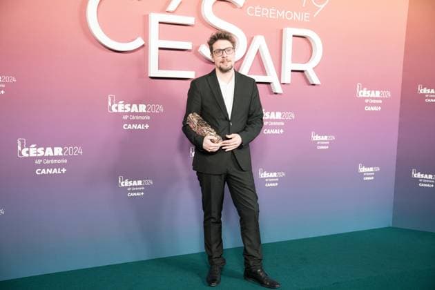 49eme ceremonie des CESAR - Salle de presse Phtocall des laureats. 49th CESAR ceremony awards. Photocall of winners : David Cailley (meilleure photo) 302003 2024-02-24 Olympia  Copyright: xIvankaxVoisinx xStarfacex STAR_302003_080