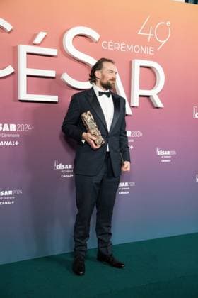 49eme ceremonie des CESAR - Salle de presse Phtocall des laureats. 49th CESAR ceremony awards. Photocall of winners : Arieh Worthalter 302003 2024-02-24 Olympia  Copyright: xIvankaxVoisinx xStarfacex STAR_302003_083