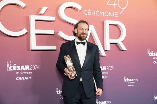 49eme ceremonie des CESAR - Salle de presse Phtocall des laureats. 49th CESAR ceremony awards. Photocall of winners : Arieh Worthalter 302003 2024-02-24 Olympia  Copyright: xIvankaxVoisinx xStarfacex STAR_302003_085