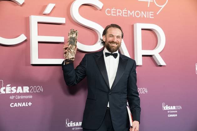 49eme ceremonie des CESAR - Salle de presse Phtocall des laureats. 49th CESAR ceremony awards. Photocall of winners : Arieh Worthalter 302003 2024-02-24 Olympia  Copyright: xIvankaxVoisinx xStarfacex STAR_302003_087
