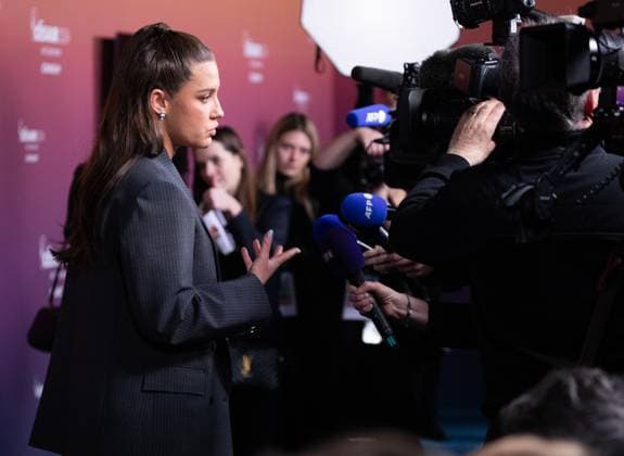 49eme ceremonie des CESAR - Salle de presse Phtocall des laureats. 49th CESAR ceremony awards. Photocall of winners : Adele Exarchopoulos 302003 2024-02-23 Olympia  Copyright: xIvankaxVoisinx xStarfacex STAR_302003_107