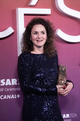 49eme ceremonie des CESAR - Salle de presse Phtocall des laureats. 49th CESAR ceremony awards. Photocall of winners Ariane Daurat (meilleur Costumes) 302003 2024-02-23 Olympia inconnu  Copyright: xIvankaxVoisinx xStarfacex STAR_302003_114
