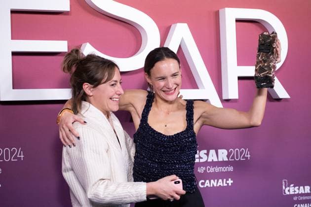49eme ceremonie des CESAR - Salle de presse Phtocall des laureats. 49th CESAR ceremony awards. Photocall of winners : Mathilde Bedouet 302003 2024-02-23 Olympia  Copyright: xIvankaxVoisinx xStarfacex STAR_302003_121