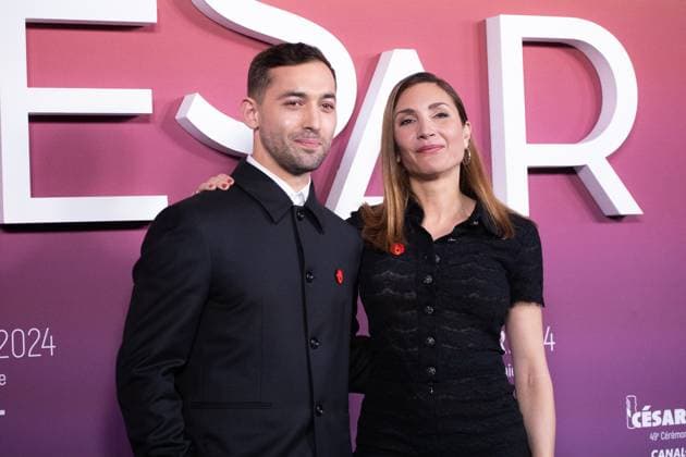 49eme ceremonie des CESAR - Salle de presse Phtocall des laureats. 49th CESAR ceremony awards. Photocall of winners Dali Benssalah, Audrey Diwan 302003 2024-02-23 Olympia inconnu  Copyright: xIvankaxVoisinx xStarfacex STAR_302003_156
