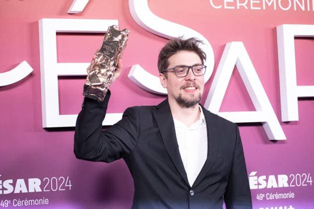 49eme ceremonie des CESAR - Salle de presse Phtocall des laureats. 49th CESAR ceremony awards. Photocall of winners : David Cailley 302003 2024-02-24 Olympia  Copyright: xIvankaxVoisinx xStarfacex STAR_302003_182