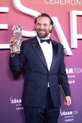 49eme ceremonie des CESAR - Salle de presse Phtocall des laureats. 49th CESAR ceremony awards. Photocall of winners : Arieh Worthalter 302003 2024-02-24 Olympia  Copyright: xIvankaxVoisinx xStarfacex STAR_302003_188
