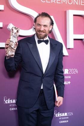 49eme ceremonie des CESAR - Salle de presse Phtocall des laureats. 49th CESAR ceremony awards. Photocall of winners : Arieh Worthalter 302003 2024-02-24 Olympia  Copyright: xIvankaxVoisinx xStarfacex STAR_302003_189
